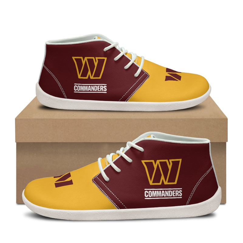 Women's Washington Commanders Low Top Sneakers/Shoes 002(Pls check description for details)